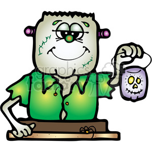 Smore Frankenstein 02 clipart. Commercial use image # 387691