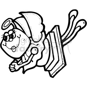 Smore Angel 02 clipart.