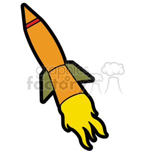 clipart - rocket illustration graphic.
