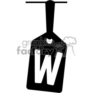 w font vector svg cut file clipart. Commercial use image # 403071
