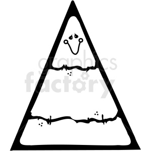 halloween candy bw clipart.