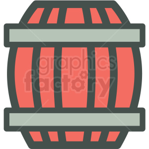 clipart - keg of beer guy fawkes day vector icon image.