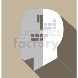 artificial intelligence vector icon clip art clipart. Commercial use icon # 406635