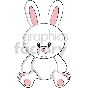 cartoon bunny rabbit teddy+bear stuffed toy animal