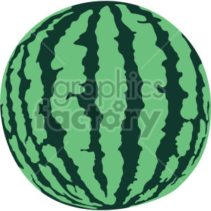 icons watermelon fruit food