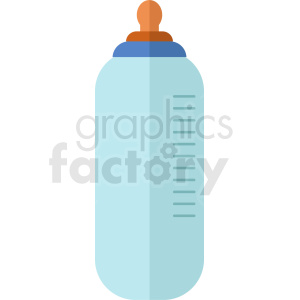 baby bottle icon clipart.