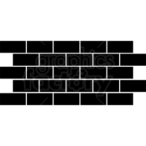 brick wall vector design clipart. Commercial use image # 410738
