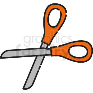 clipart - Scissors vector clipart icon.