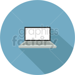 laptop computer vector graphic clipart 9 clipart. Royalty-free image # 413727
