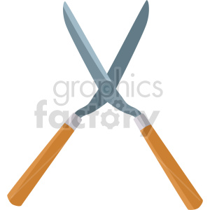 mini garden shears vector clipart clipart. Commercial use image # 414853