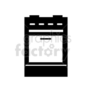 stove vector clipart .