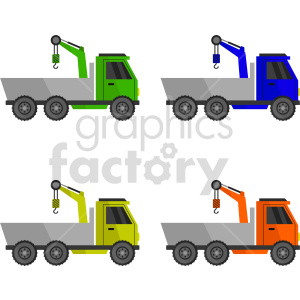 lift trucks vector graphic bundle clipart. Commercial use image # 416994