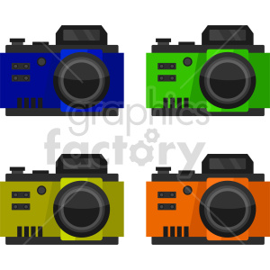 cameras bundle vector clipart clipart. Commercial use image # 417398
