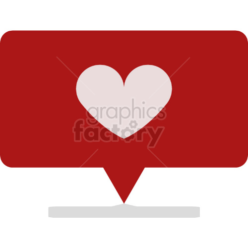 love it clipart clipart. Royalty-free image # 418288