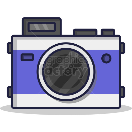 photo camera vector graphic