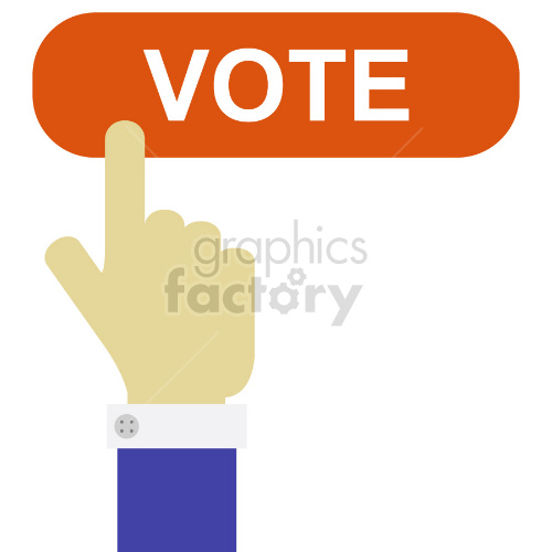 click to vote vector graphic clipart.