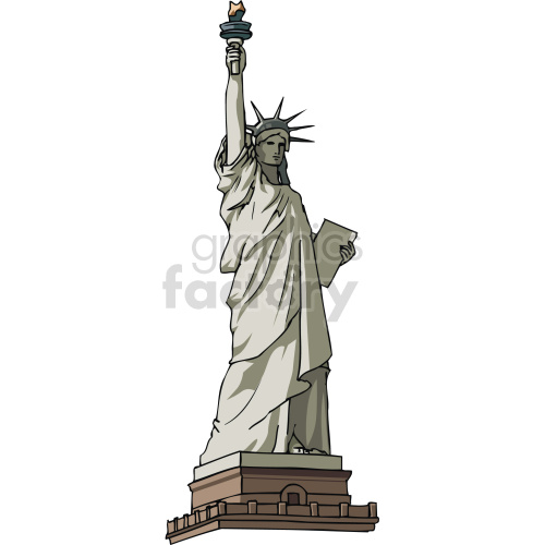 Statue of Liberty clipart. Royalty-free image # 142519