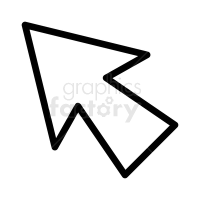 vector graphic of arrow icon