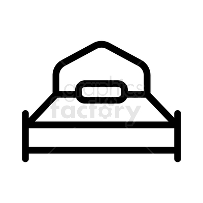 large bed icon