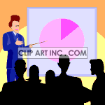   work working office meeting meetings brainstorm brainstorming discussing discuss charts graph business chart graphs  conference_piechart_discussion0001aa.gif Animations 2D Business 
