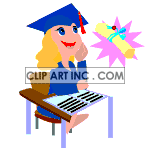   school education student students graduation diploma  000graduation031.gif Animations 2D Education Graduation 