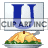 This animated GIF shows a thanksgiving turkey, with a blue spinning letter u on a card above it