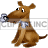  puppy dog dogs puppies bone  animals_dogs_014.gif Animations Mini Animals 