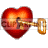   valentines valentine heart hearts love key keys lock locks  valentines_key_heart-004.gif Animations Mini Holidays Valentines 