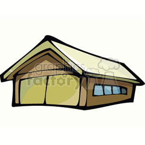 Storage building  clipart. Royalty-free image # 128675