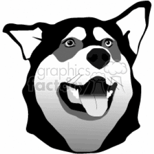 Husky clipart. Royalty-free image # 128905