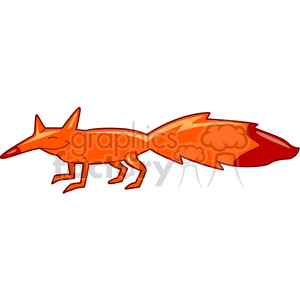fox201 clipart. Commercial use image # 131789