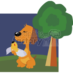 dog-043 clipart. Royalty-free image # 131927