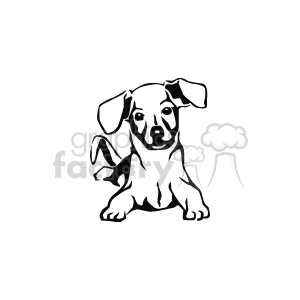  pet pets dog dogs puppies   Animal_ss_bw_016 Clip Art Animals Dogs 