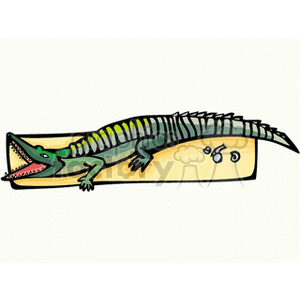 alligator clipart. Royalty-free image # 133102