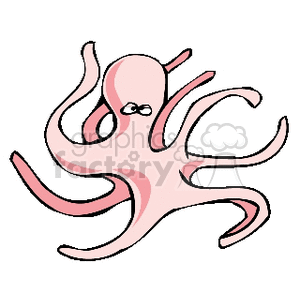 SILLY PINK OCTOPUS