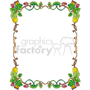 jungle frame clipart. Royalty-free image # 134319