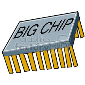 microchip clipart. Commercial use image # 134626