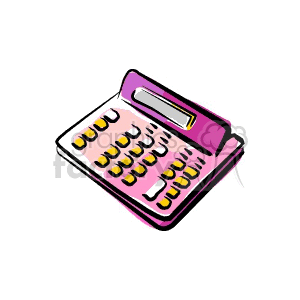   calculator calculators accounting accounted accountant financial  cac1 Clip Art Business 