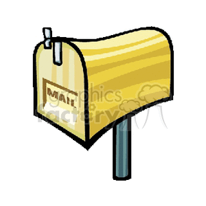 mailbox2 clipart. Commercial use image # 136111