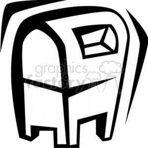 mailbox301 clipart. Commercial use image # 136113