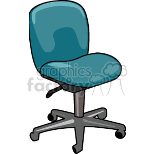   business office chair chairs furniture  BOF0105.gif Clip Art Business Furniture 