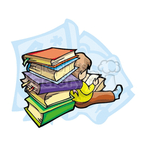 boybooks clipart. Commercial use image # 139580