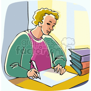 student clipart. Royalty-free image # 139636