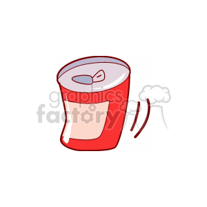   soda can cans beverage beverages drnk pop  can500.gif Clip Art Food-Drink 