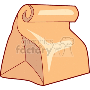 paper lunch bag clipart. Royalty-free image # 140661