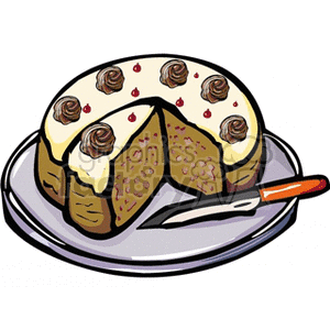 slices of cake  clipart. Royalty-free image # 141338