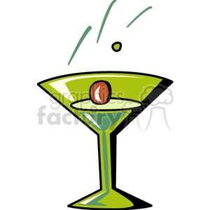 Martini clipart. Commercial use image # 141545