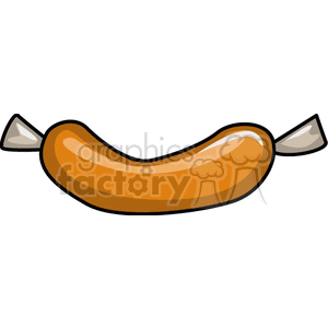   hotdog hotdogs kibasa food sausage  FFO0101.gif Clip Art Food-Drink Commercial 