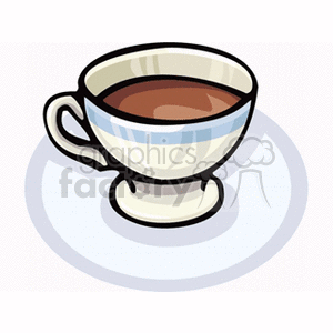 cuptea clipart. Royalty-free image # 141725