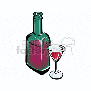   beverage beverages drink drinks alcohol wine glass bottle bottles champagne  rum.gif Clip Art Food-Drink Drinks 